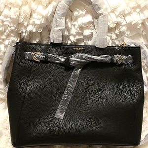 NWT Henri Bendel Black Belmont Tote